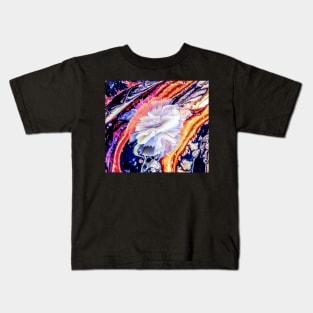 Bursting vivid stripes Kids T-Shirt